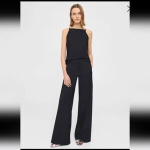 Theory Black wide legged pants - like new